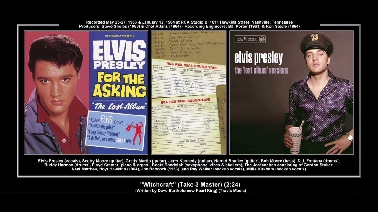 *(1963) RCA ''Witchcraft'' (Take 3 Master) Elvis Presley