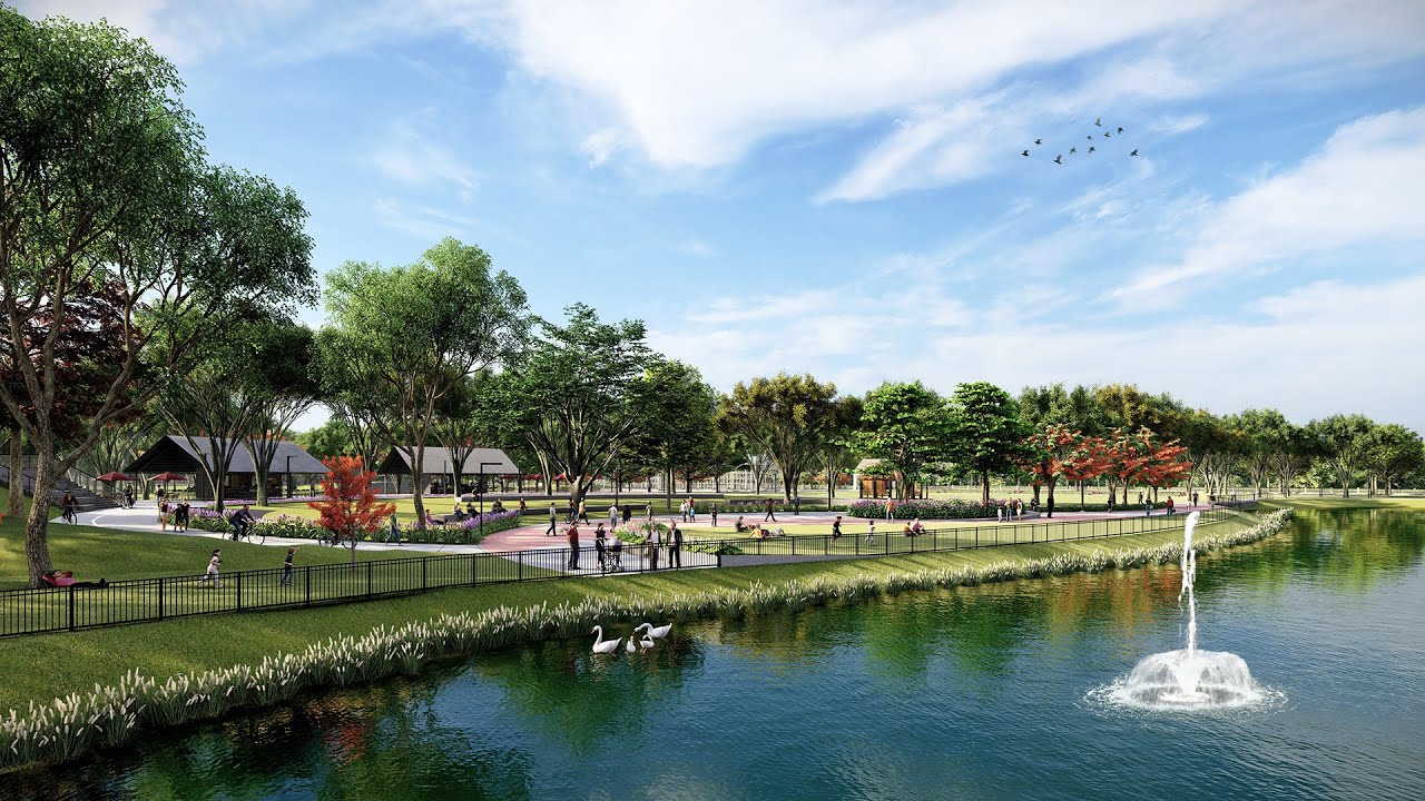 Central Park, Grand Duta City | Lumion Animation