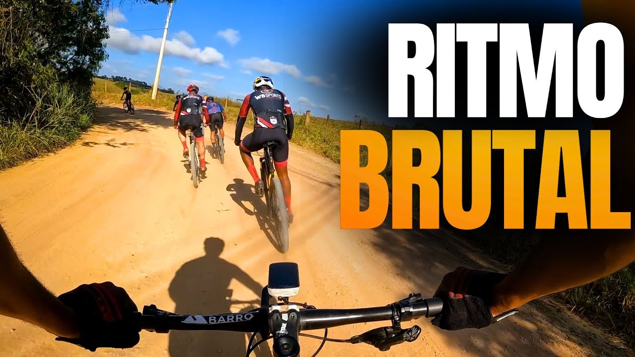 O QUE ACONTECE QUANDO PEBA PEDALA COM ELITES NO MTB? Morri, mas passo bem! kkk Cara de Barro