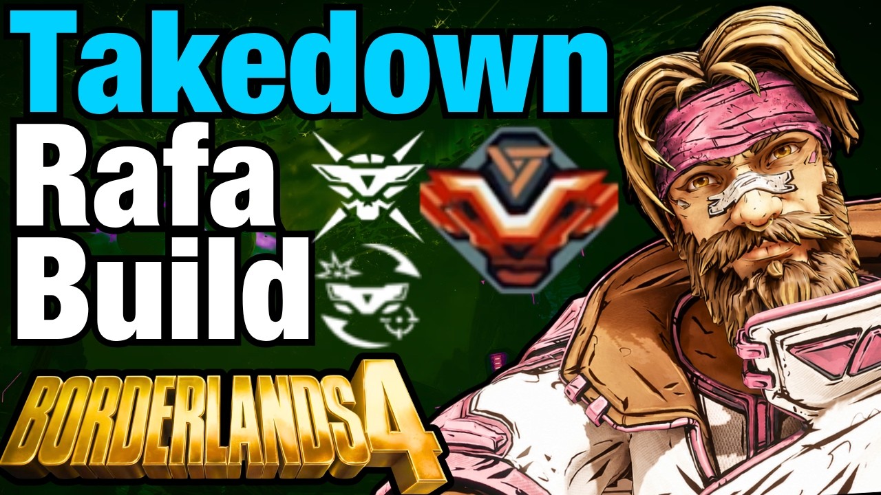 RAFA Takedown Peacebreaker Cannon Build in Borderlands 4