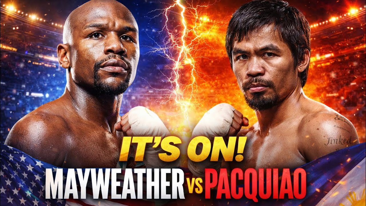 Mayweather vs Pacquiao 2 ANNOUNCED! Battle of the GOATS 🐐