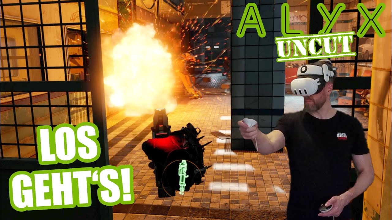 Es geht LOS! Half-Life Alyx #1 [Stream vom 12.04.2025]