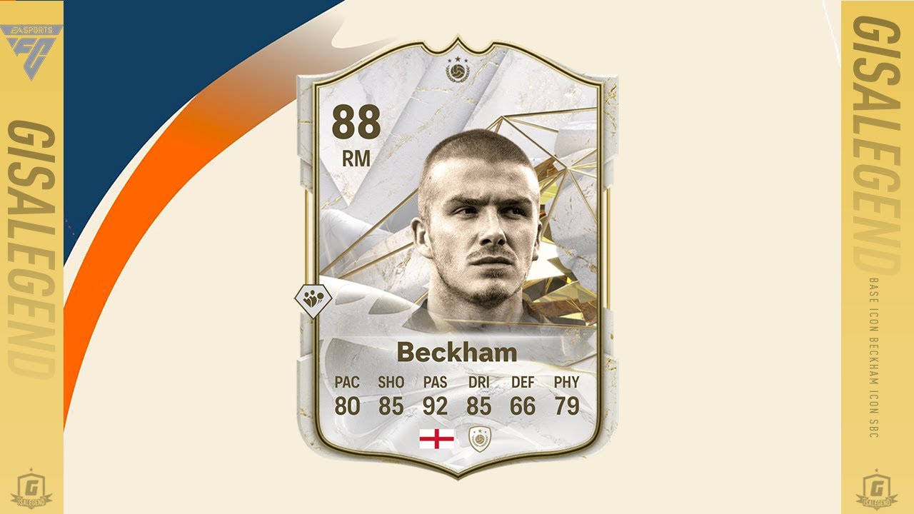 FC 24 Base Icon David Beckham SBC Guide &ndash; 88 Rated, 400k Spend & 50k Packs Worth it?