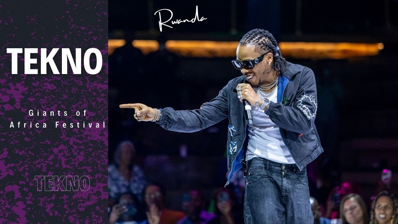 Tekno in Rwanda, Shocks the Crowd with Surprise Appearance at Threads of Africa | GOA 2025