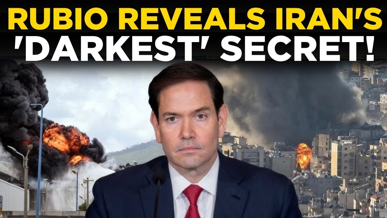 Live | Marco Rubio Goes All Out Against Iran in Fiery Speech | US-Iran Conflict | Trump | US News