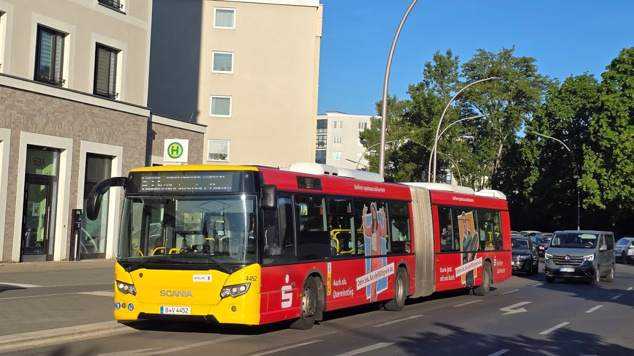Berlin Bus|Einsetzermitfahrt #7 auf dem X33 von U Holzhauser Straße bis Galenstraße