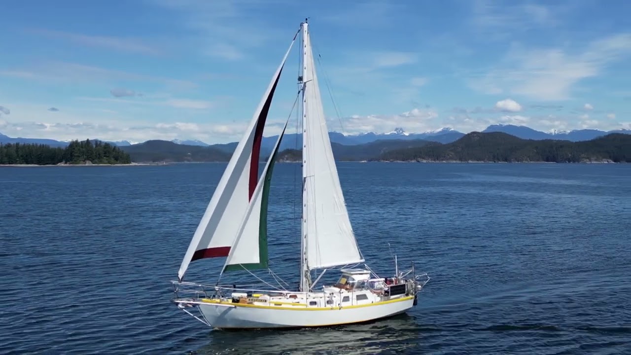 Nakiska - 1993 Bruce Roberts 36' Steel Hull Cutter Rigged Sailboat