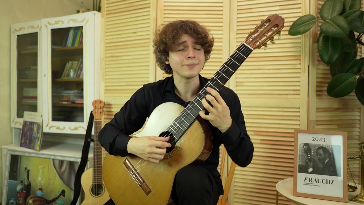 Sergey Gudelev – FRAUCHI International Guitar Competition 2023, First Round