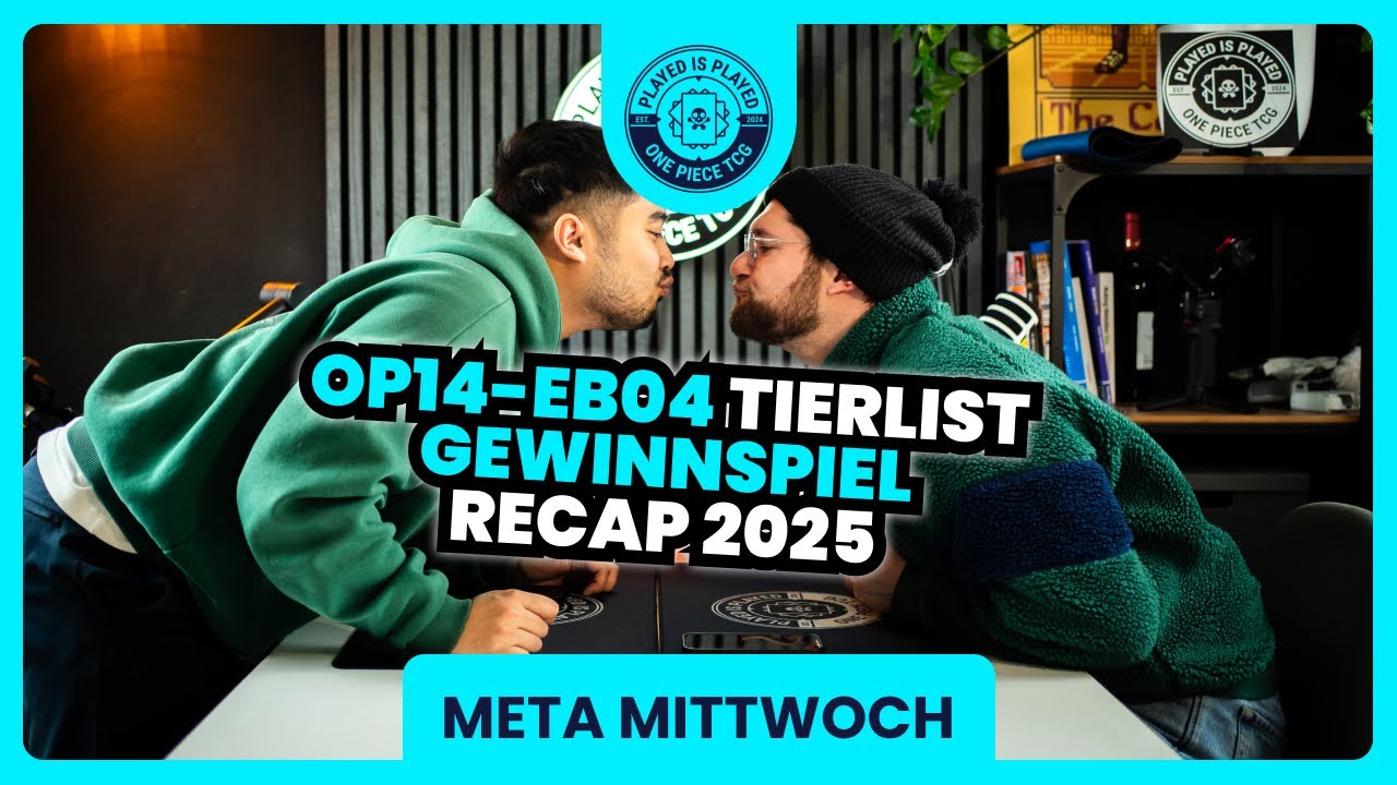 Tierlist OP14-EB04 | Fette Gewinne zum Jahresende | DAS war 2025 im One Piece TCG - Meta Mittwoch 50