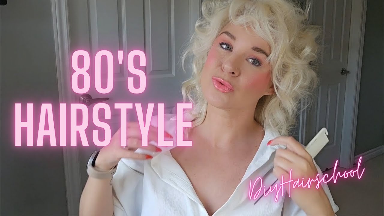 1986 Hair Tutorial | 80s-Inspired Voluminous Hairstyle to Match My Throwback Makeup