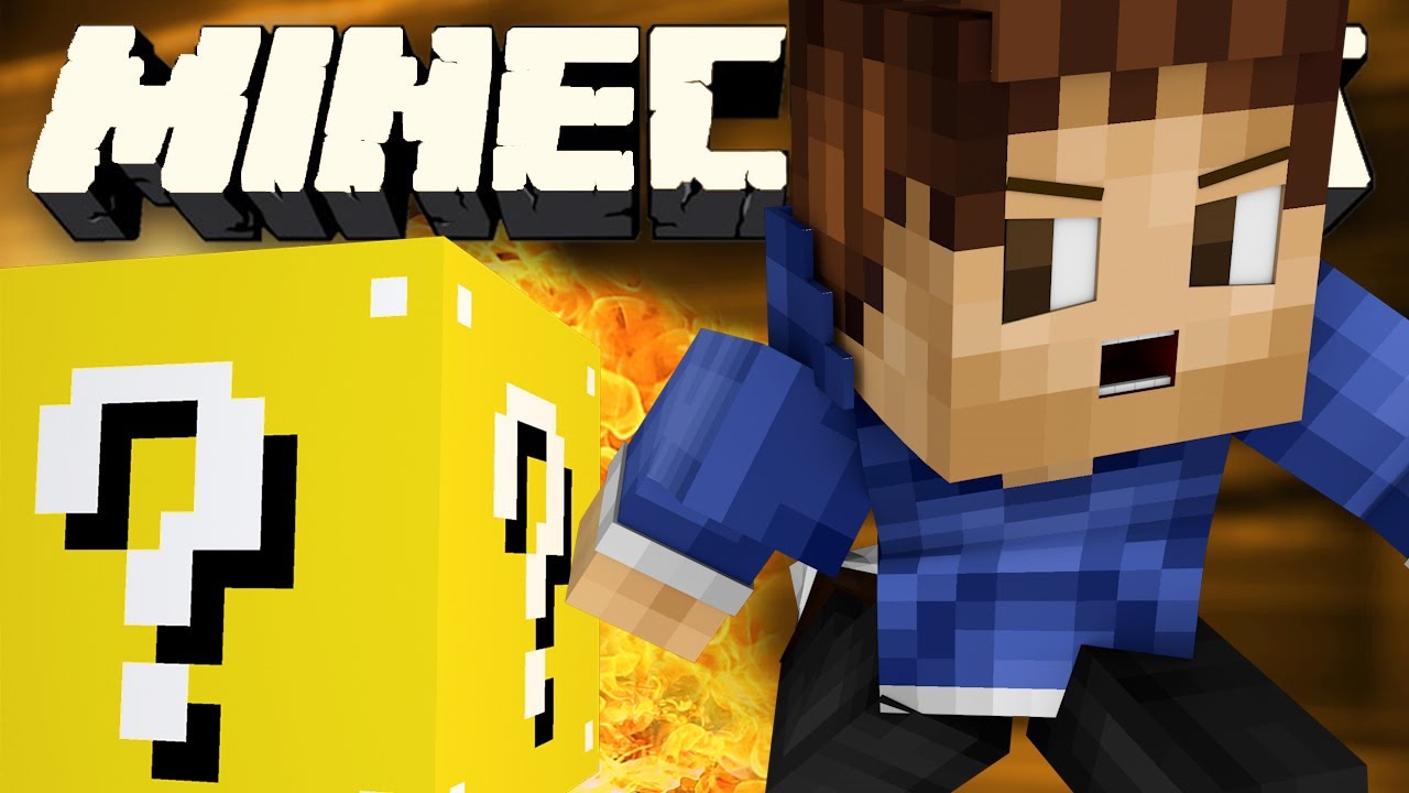 Minecraft Modded Mini Games: LUCKY BLOCK RACE REMATCH!