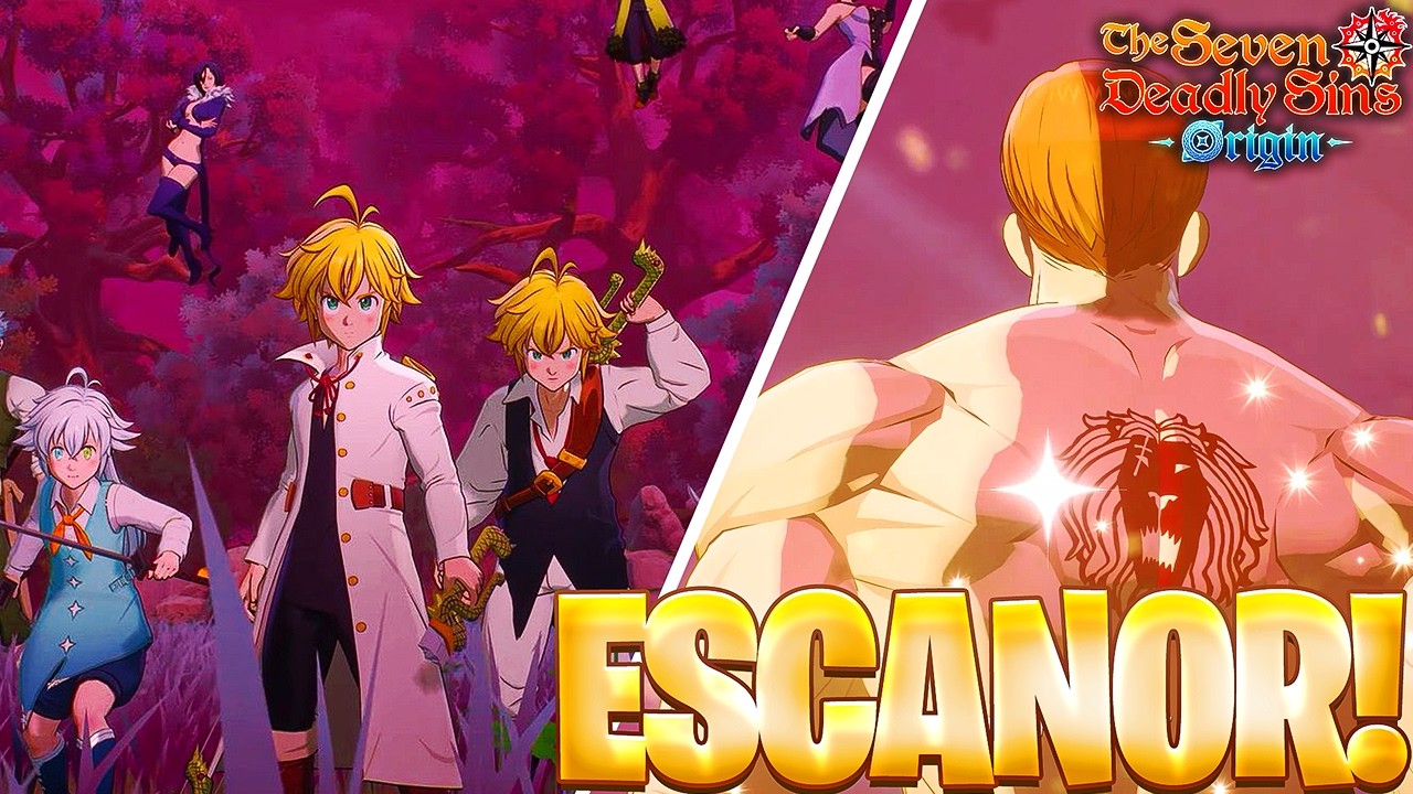 ESCANOR IS FINALLY HERE! NEW 7DS: ORIGIN TRAILER REACTION!