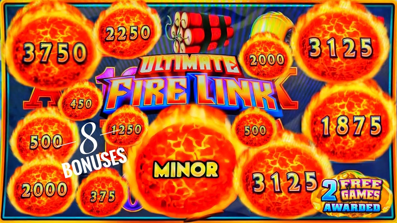 ULTIMATE FIRE LINK GLACIER GOLD GAVE ME 8 BONUSES AND A WIN 🎰 