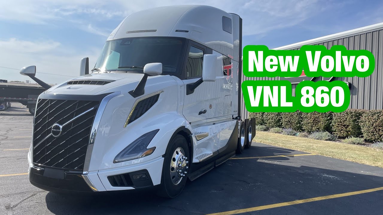 Совершенно новый полуприцеп Volvo VNL 860 2025 года внутри и снаружи