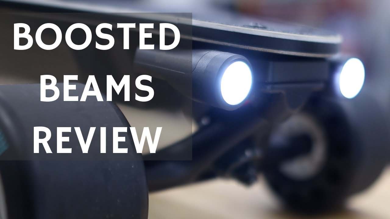 Review: Boosted Beams - Headlights for Boosted Boards
