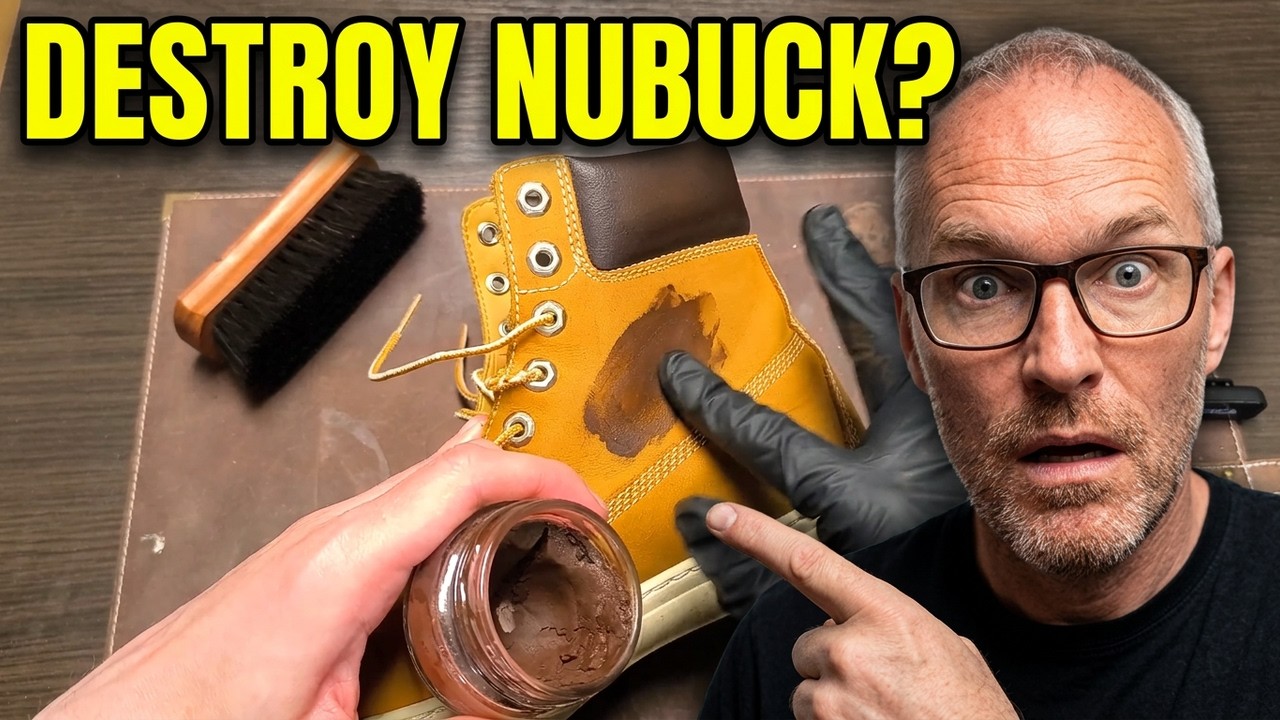 Can I fix #Timberland nubuck boots?  | with Saphir | &hearts;️