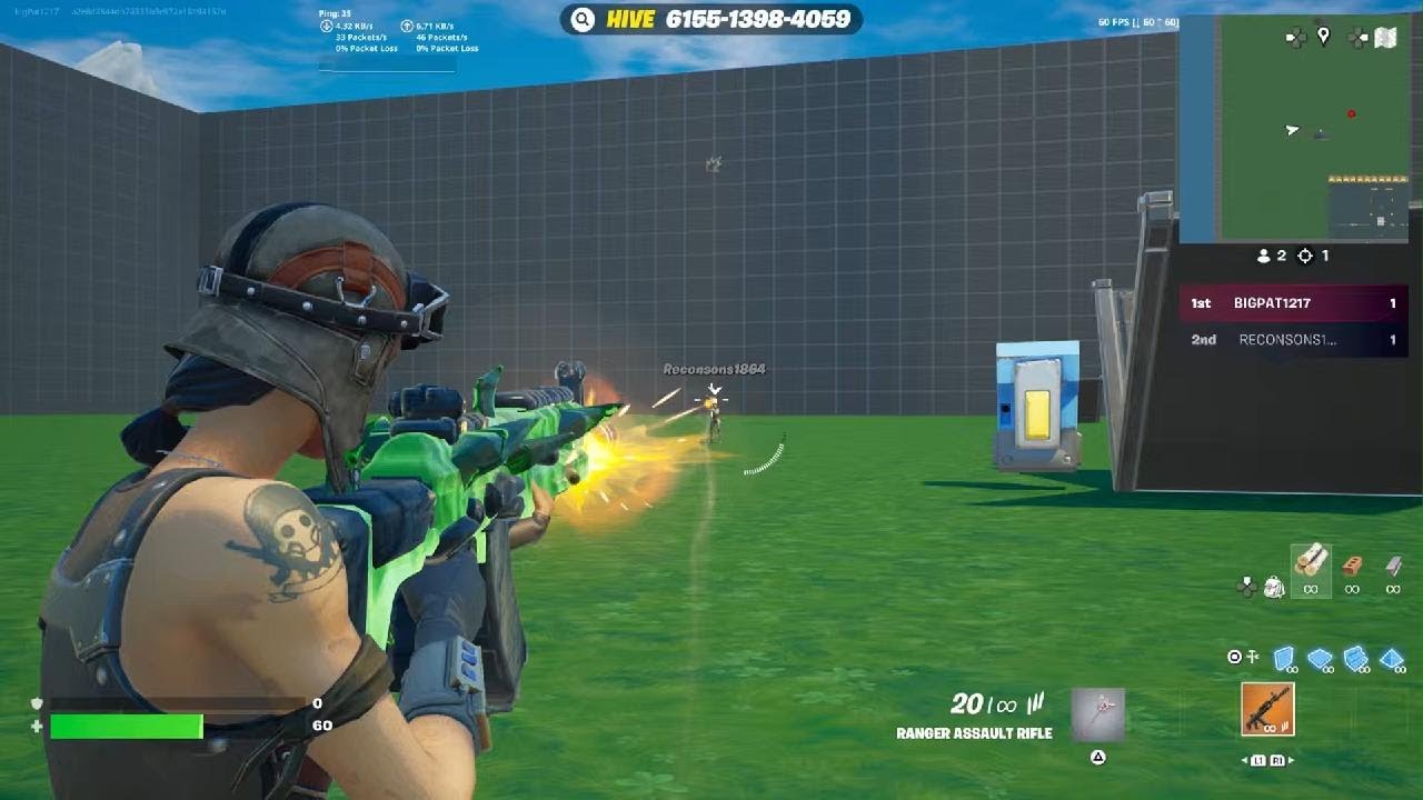 Underword assault rifle