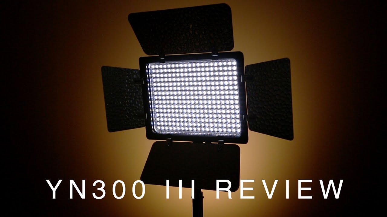 Best Value for money LED Light fro video - Yongnuo 300 III Review