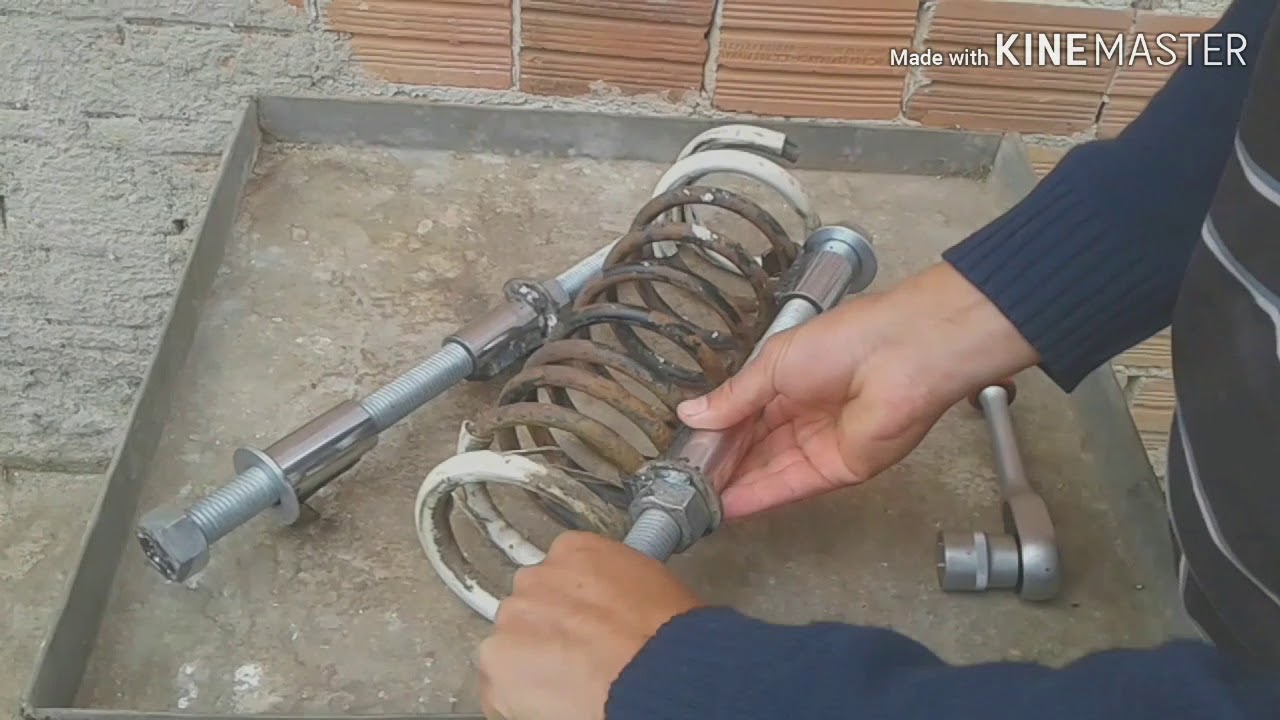 Como fazer um encolhe dor de mola