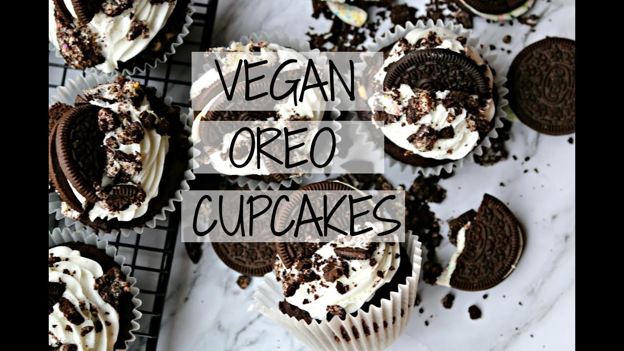 Vegan Oreo Cupcake Recipe!
