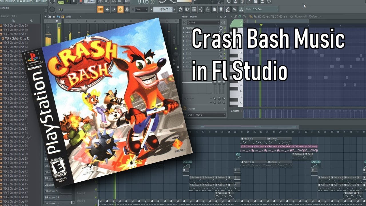 Crash Bash - Warp Room Music Remade in Fl Studio