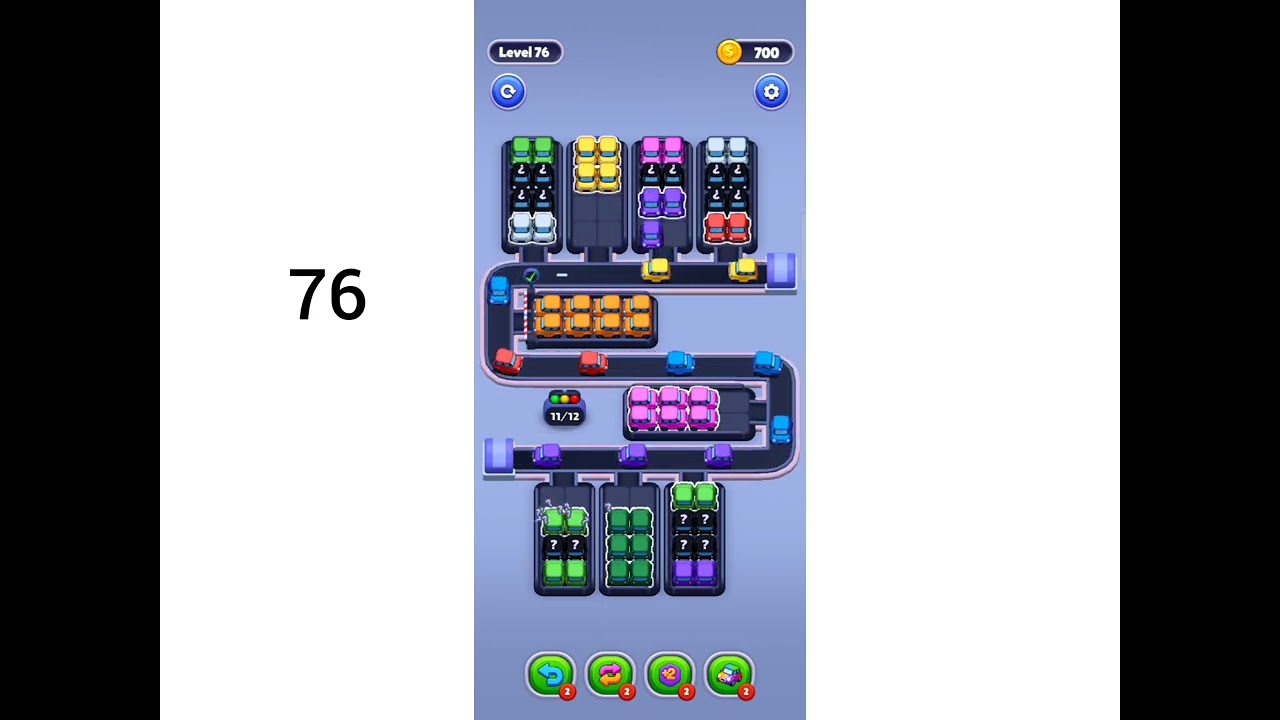 Car Sort Level 76 Walkthrough