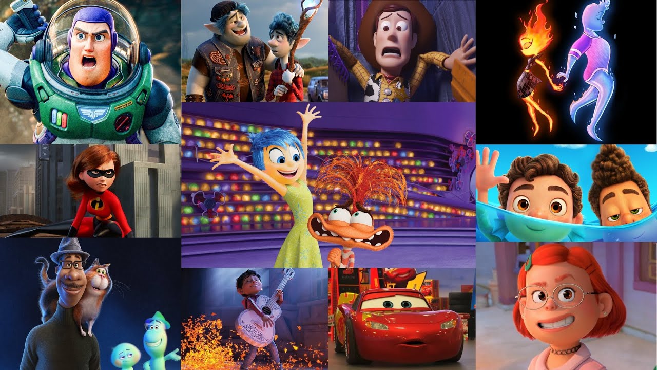 The Evolution of Pixar Heroes (1995–2025)!