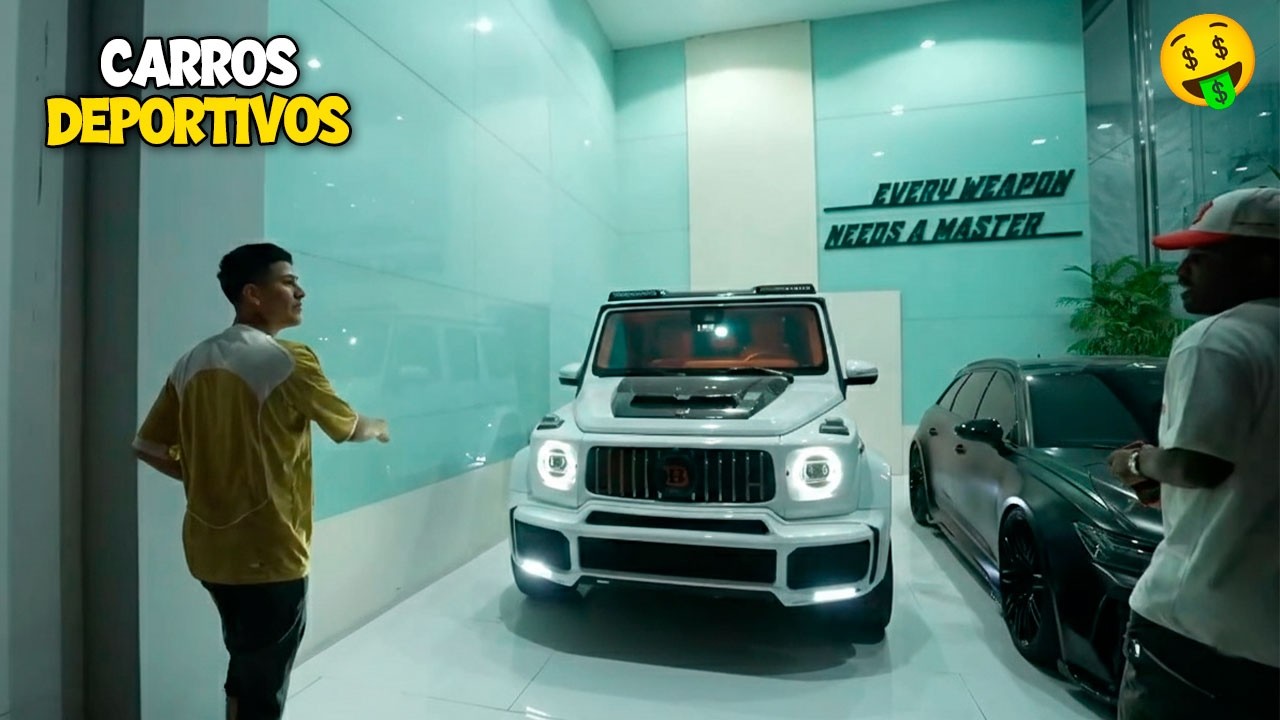 JEFFERSON FARFAN LE MUESTRA SUS AUTOS LUJOSOS A CRISTORATA