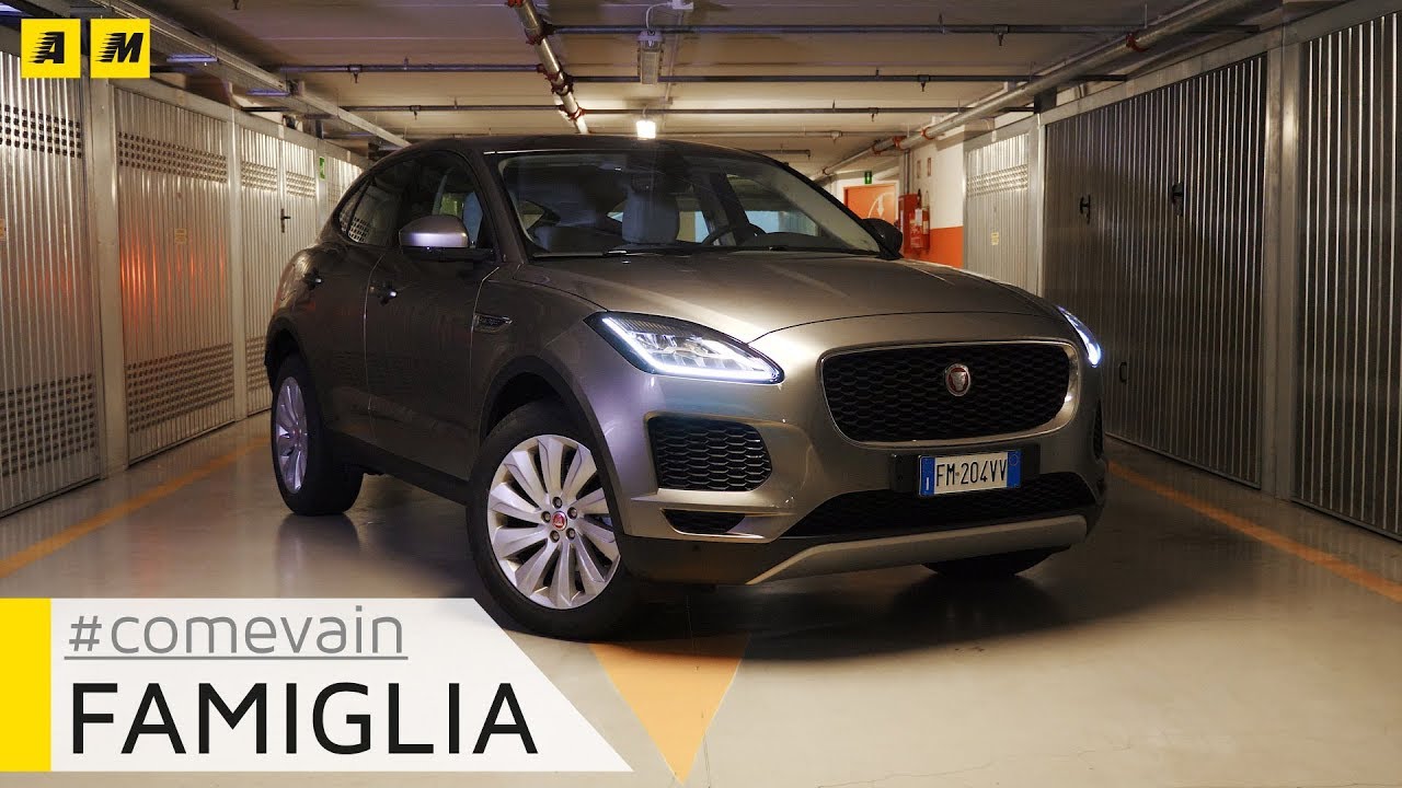 Jaguar E-Pace, Come va in... Famiglia