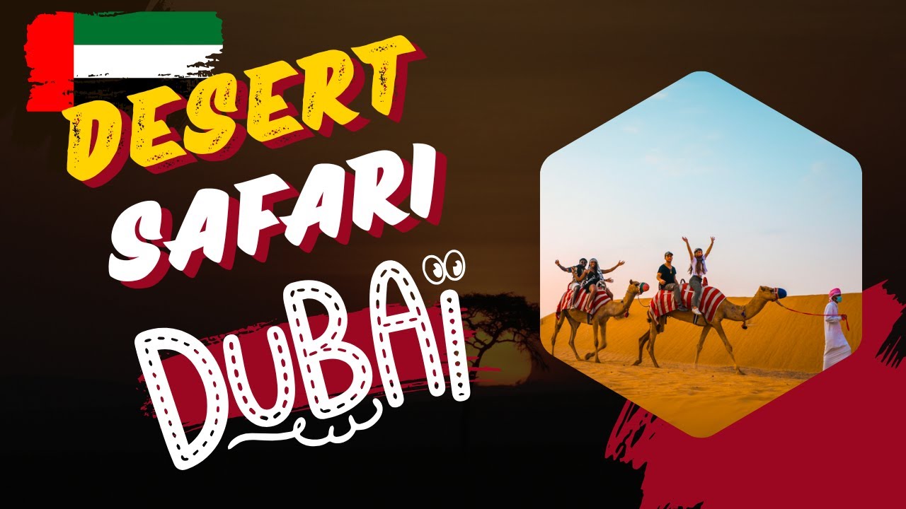 Desert Safari - Dubai #dubai #dunebashing #sunsetview #camelriding #bbqdinner #sandboarding