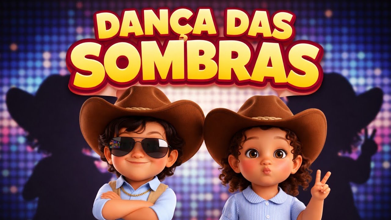 Funk infantil - a dança das sombras - Música para criança dançar 