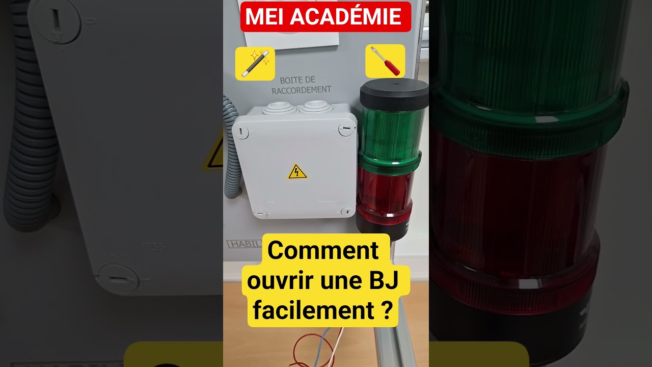 Comment ouvrir une bo&icirc;te de d&eacute;rivation (BJ) facilement ?