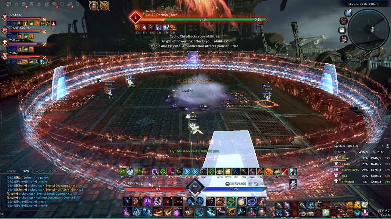 TERA Sky Cruiser Endeavor (Hard) Darkan Ninja PoV