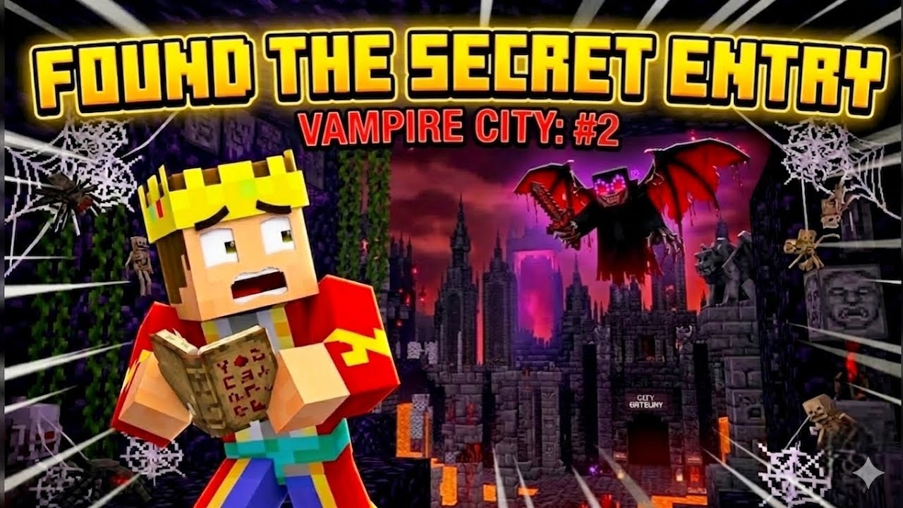 I Found Scariest Thing Under My Base 😱 !! Vampire City  #2
