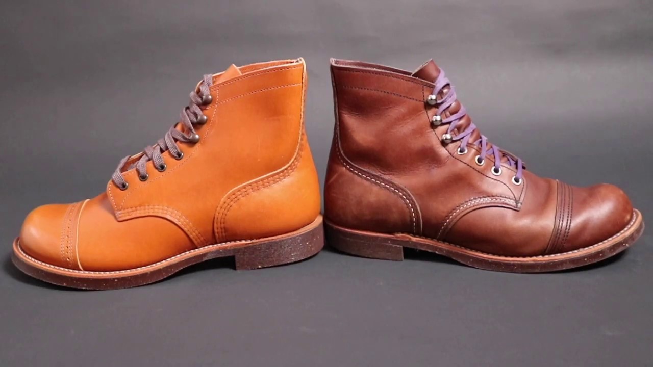 Red Wing 8011 Munson Ranger vs. 8111 Iron Ranger