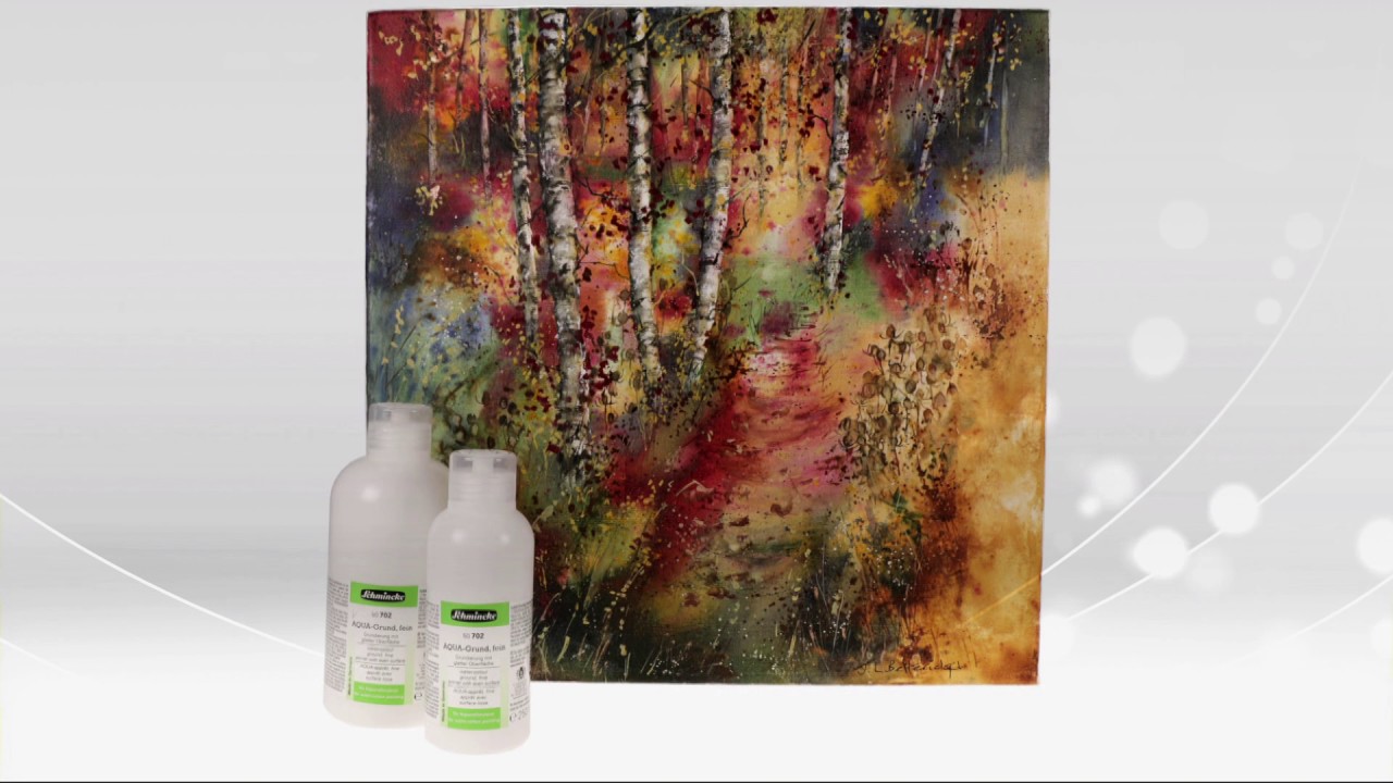 How to use - Schmincke AQUA Watercolour Ground, fine