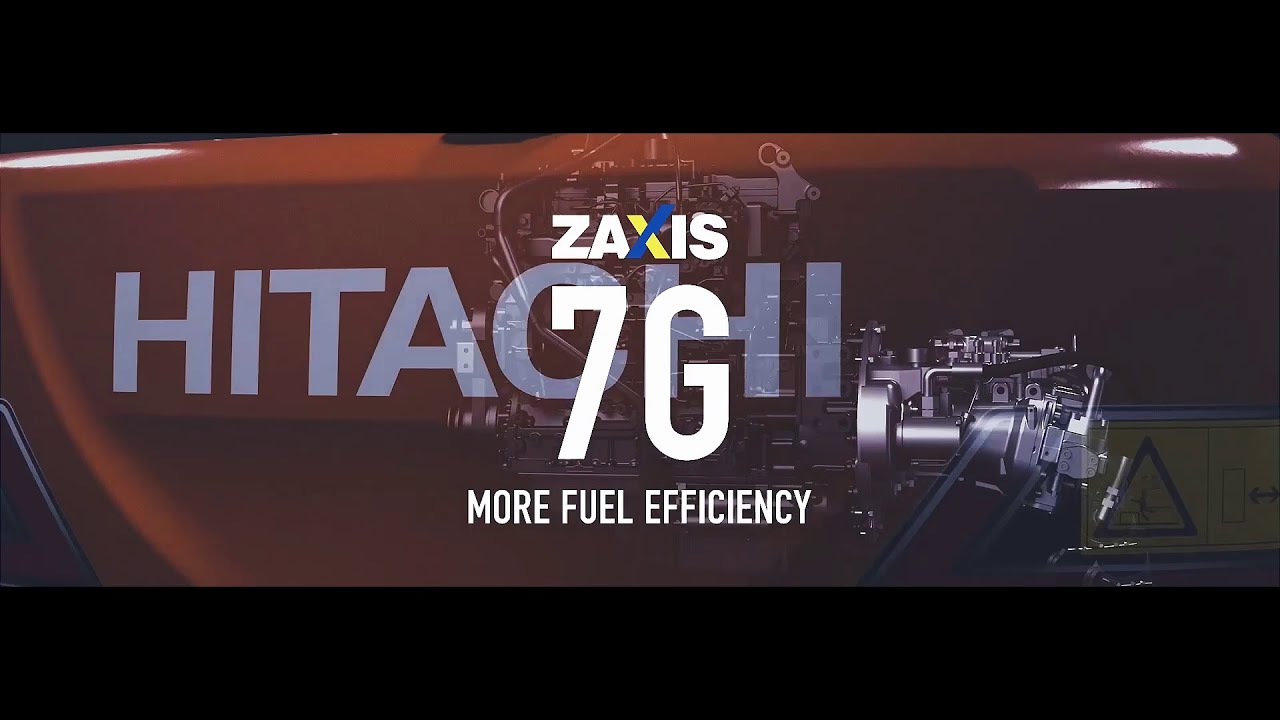 ZX-7G Medium excavators: key features