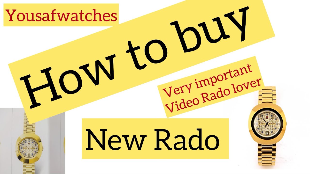 How to buy new Rado 👍#watch #luxurywatchesformen #bestwatchesingujranwala #radodiastar