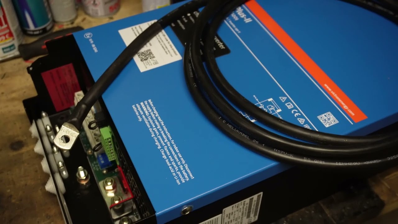 Victron Multiplus II 12/3000/120 Einbau: Die Vorbereitung