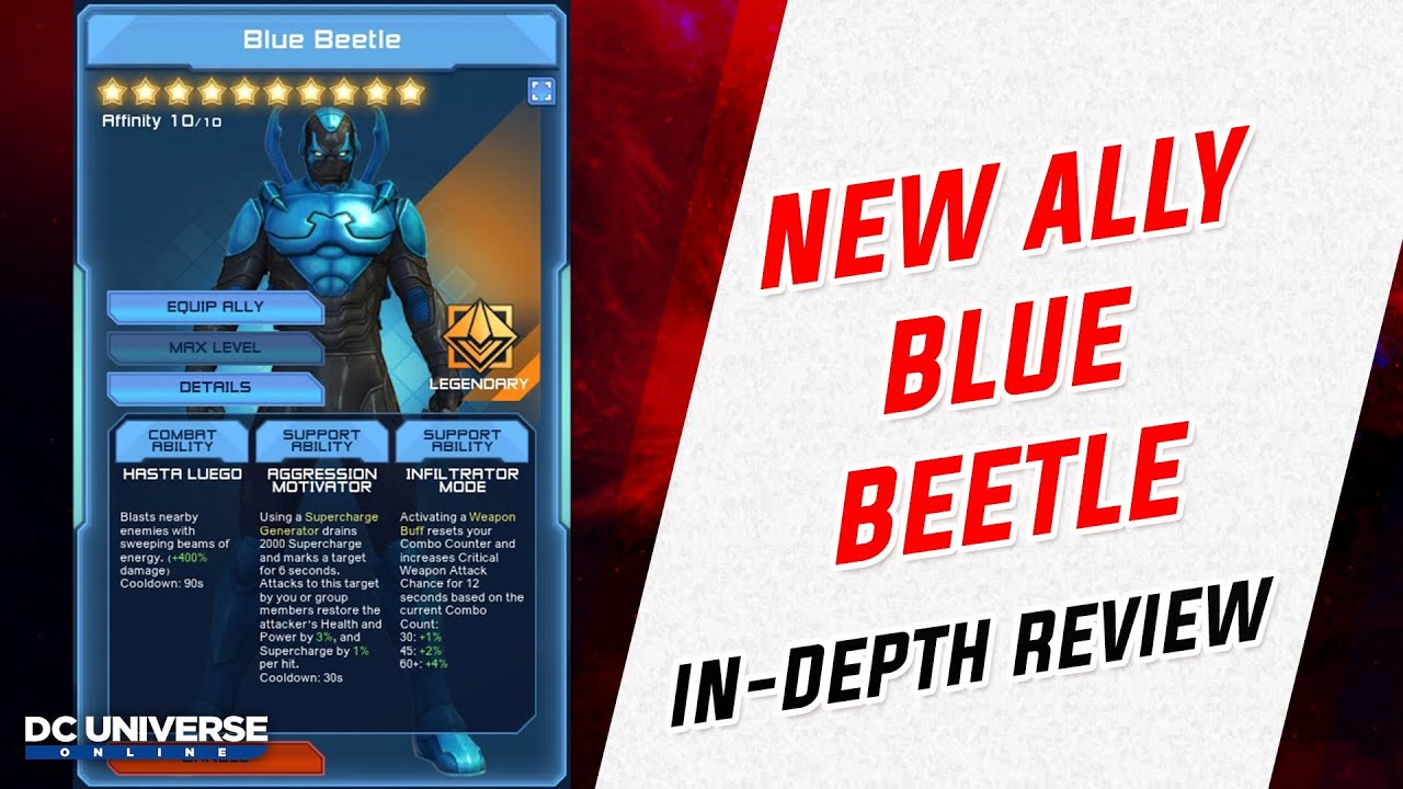 DCUO: New Ally Blue Beetle Review