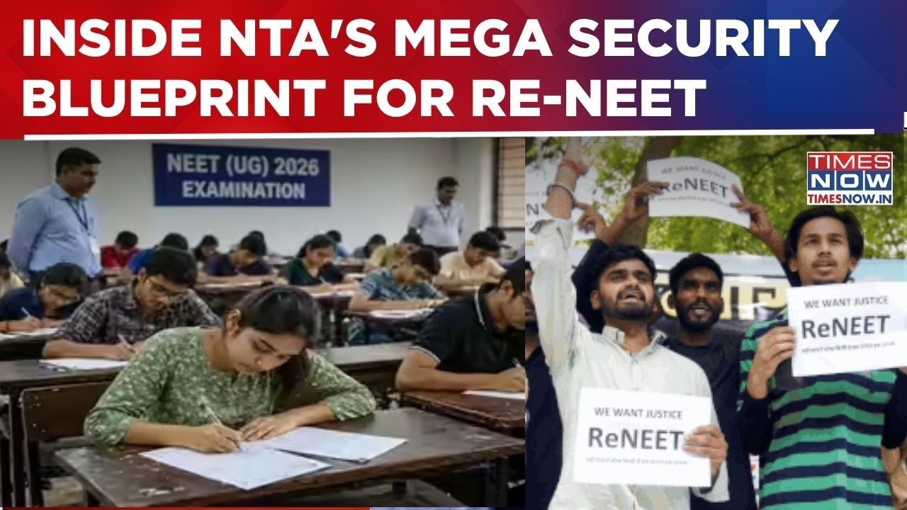 Inside NTA's RE-NEET Fortress: 7 Lakh Personnel, 6-Layer Security & Pan-India Mock Drills | WATCH