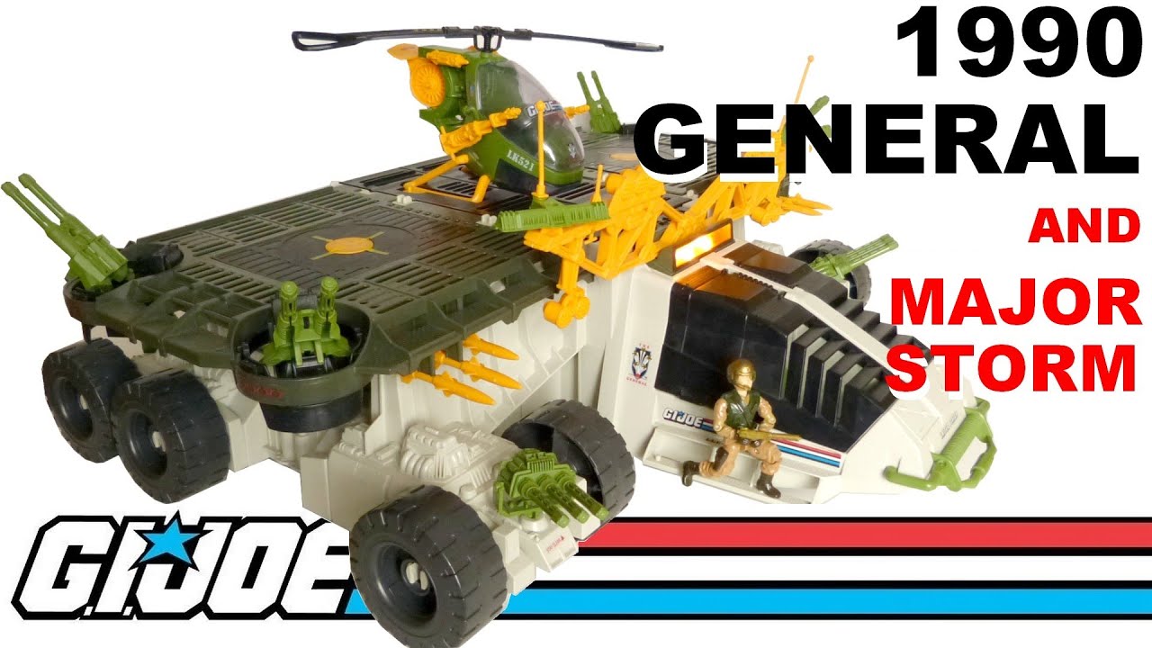 1990 G.I. Joe General & Major Storm review