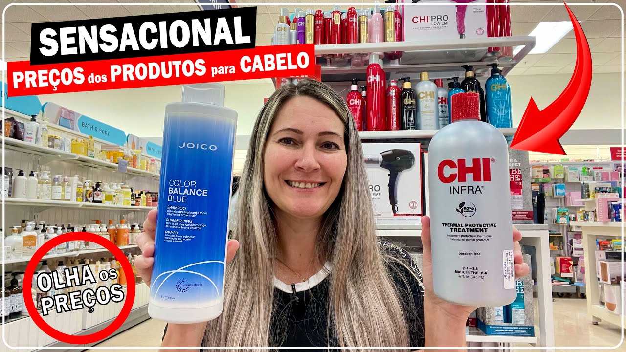 Onde comprar PRODUTOS de CABELO com PREÇOS INCRÍVEIS nos EUA