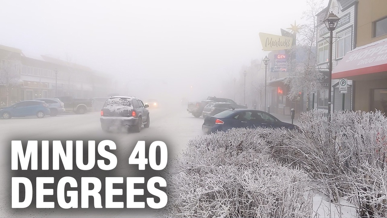 Whitehorse at –40 C/F