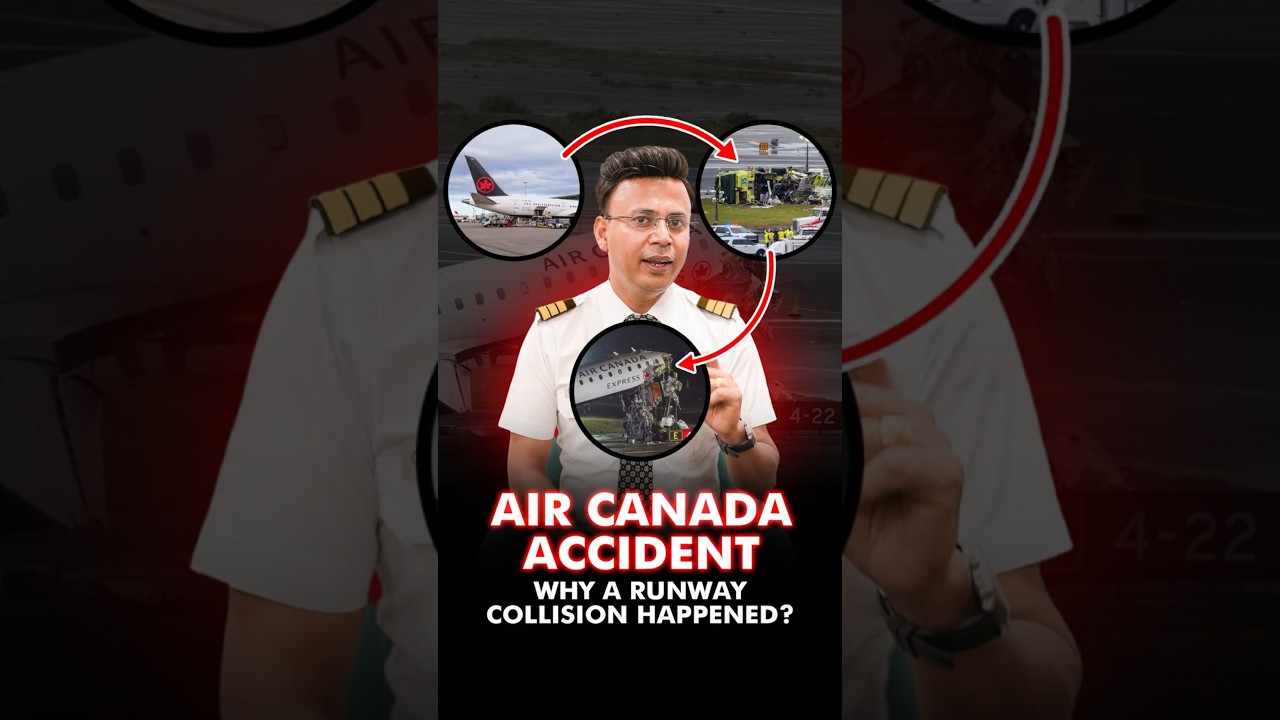 Авария с участием Air Canada: почему произошло столкновение на взлетно-посадочной полосе?