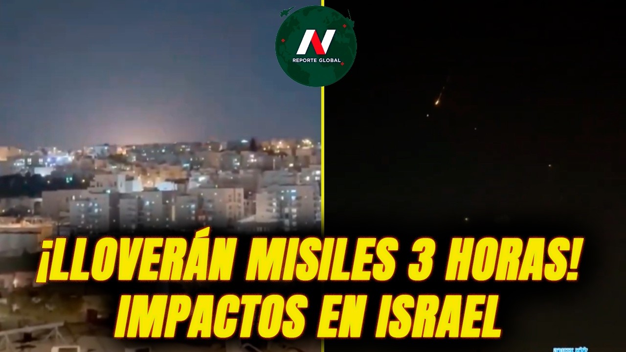 URGENTE: ¡Israel está bajo intento ataque! Durará tres horas. Reportan impactos y numerosos heridos.