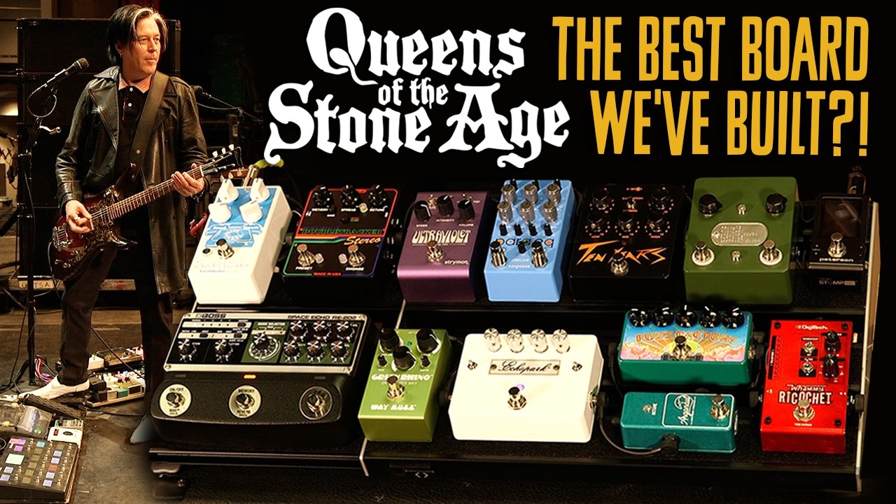 Queens of the Stone Age Inspired Us to Build a Pedalboard
