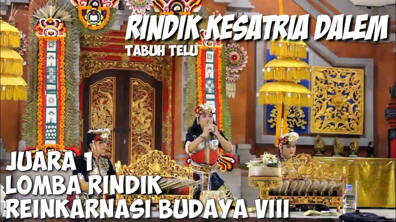 JUARA 1 LOMBA RINDIK - Tabuh Telu | 📍Universitas Udayana