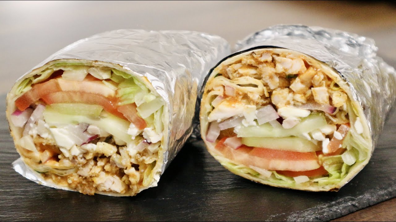 COMO HACER DÜRÜM KEBAB DE POLLO CASERO, ideal para la hora de la cena 🌯