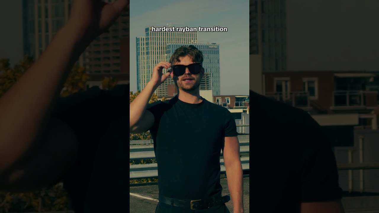 Анимация продукта в Blender Rayban #3danimation #productanimation #blender #edit